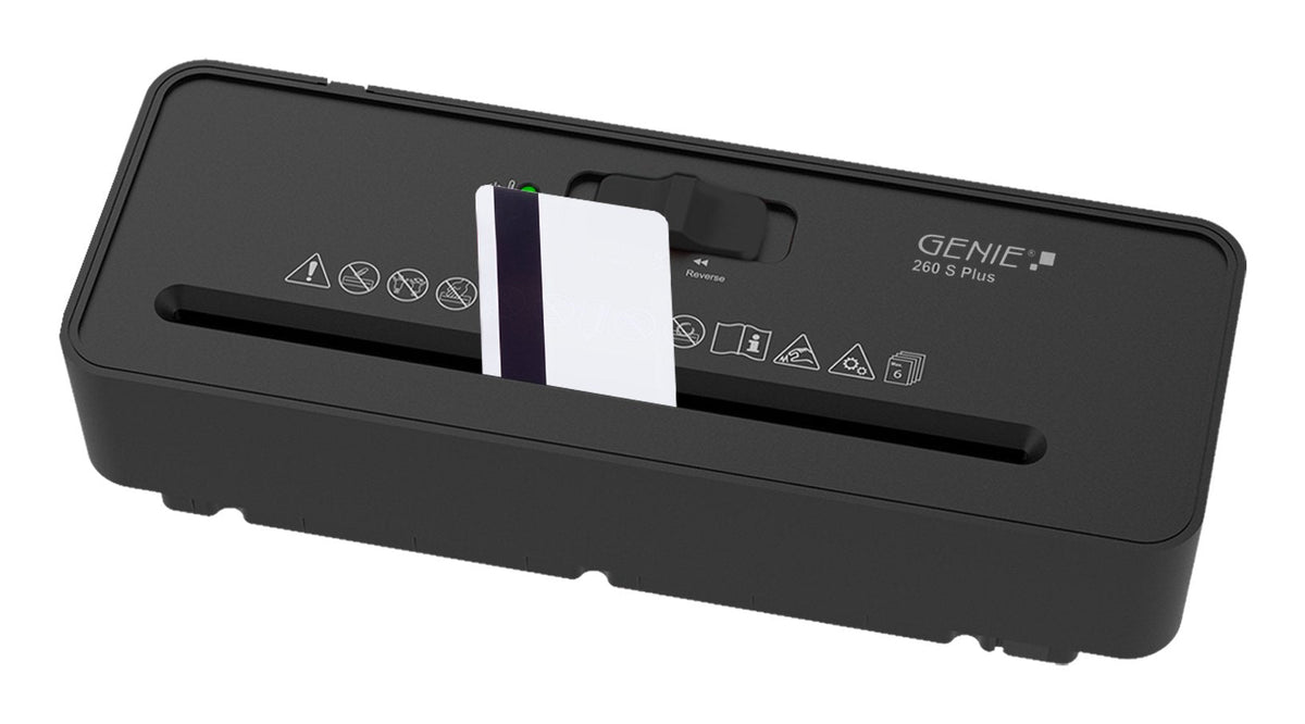 Genie Destructora De Documentos 260 S+ Stripe Cut Negro
