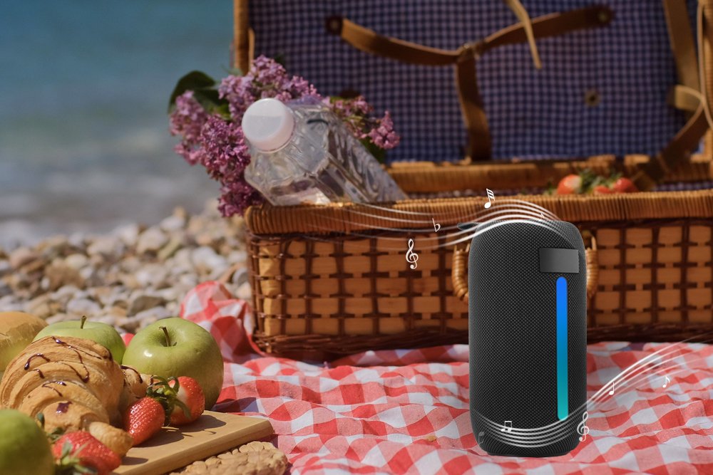 EAN 8716309131988 - Gembird GMB Audio SPK-BT-LED-07 altavoz portátil o de fiesta Altavoz monofónico portátil Negro 5 W imagen 6