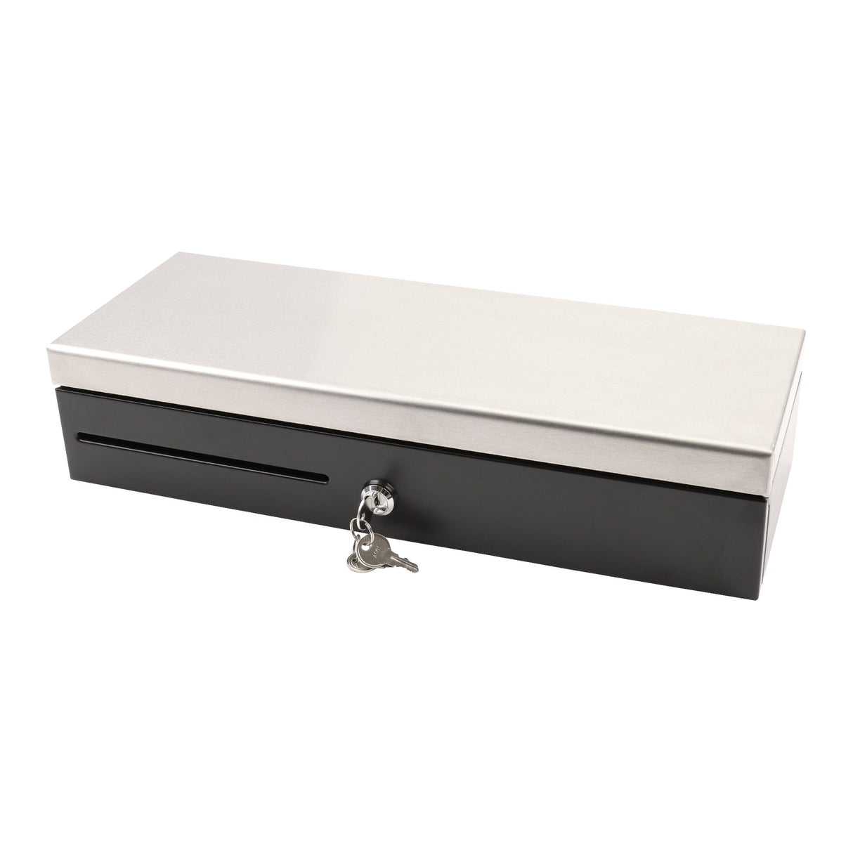Olympia Hs 170s Cajón Para Dinero Con Cerradura Compatible Con Rj12, 8 Compartimentos Para Monedas Y 6 Billetes, Metálica