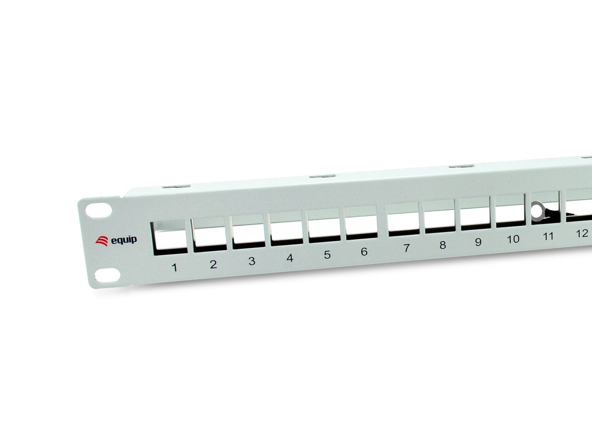 Equip Patchpanel 24x Cat6a 19" Ftp 1he Keymone Montage Ws