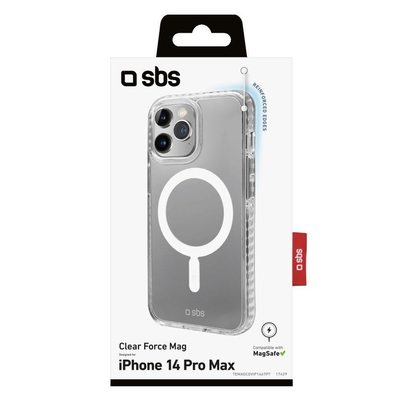 EAN 8018417417429 - SBS TEMAGCOVIP1467PT funda para teléfono móvil 17 cm (6.7") Transparente imagen 2