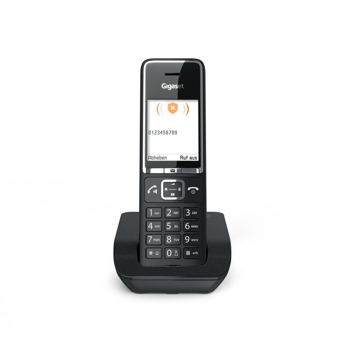 Telefono Gigaset Comfort 550 Black/Chrome