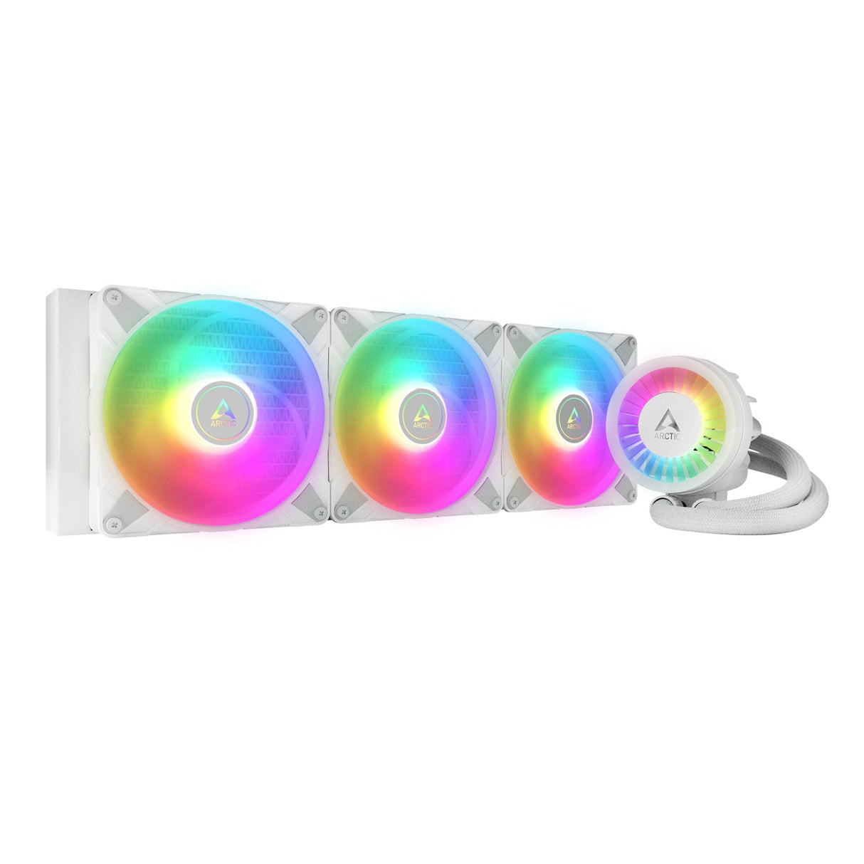 EAN 4895213704571 - ARCTIC Liquid Freezer III 420 A-RGB Procesador Sistema de refrigeración líquida todo en uno 14 cm Blanco imagen 1