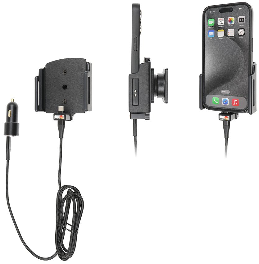 EAN 7320287213768 - Brodit 721376 soporte Soporte activo para teléfono móvil Teléfono móvil/smartphone Negro imagen 2