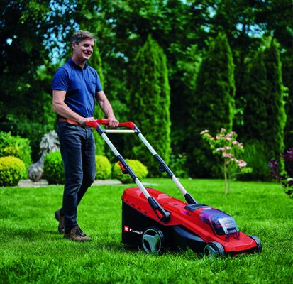 Einhell Cortacésped Inalámbrico Ge-Cm 36/41 Li-Solo, 36volt (2x18v)