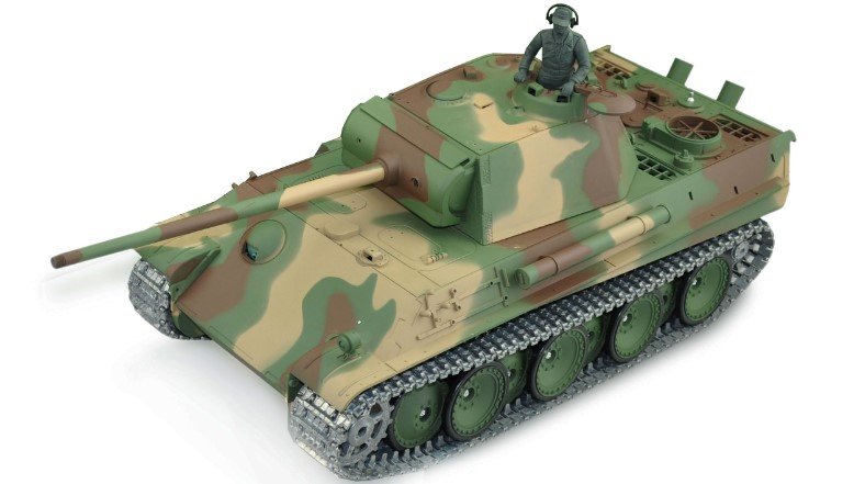 Amewi 23105 Modelo Controlado Por Radio Tanque Motor Eléctrico 1:16