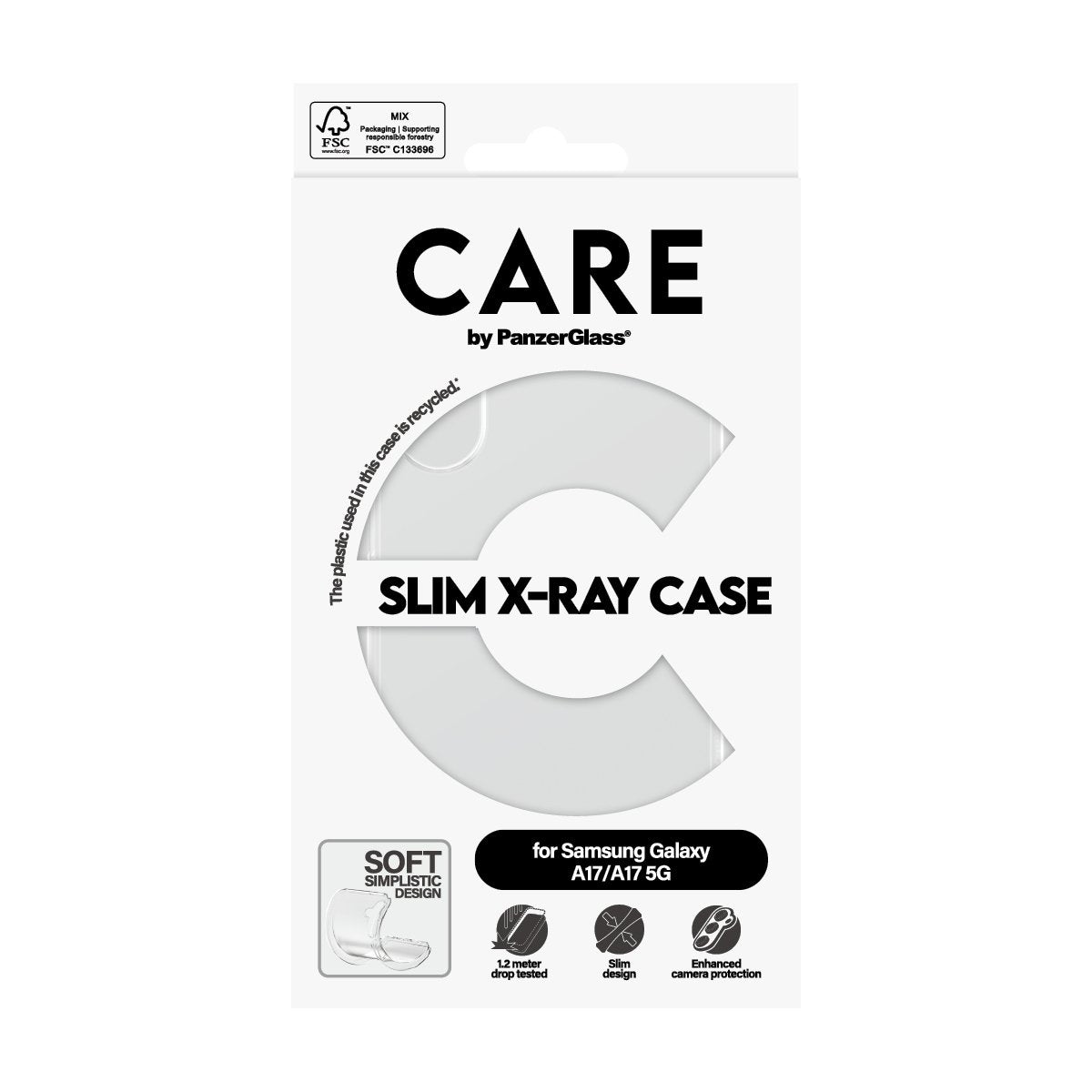 Panzerglass Care Fashionable Case Transp. X-Ray Soft Basic Samsung Galaxy A17/5g