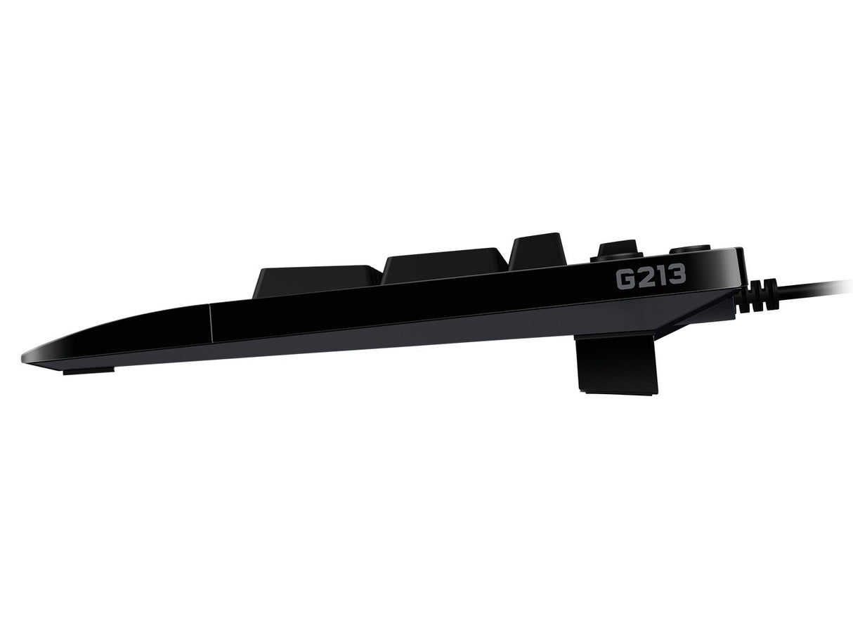 Teclado Inglés Logitech G G213 Usb Qwerty Del Reino Unido Negro