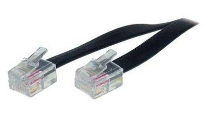 S-Conn 3m Rj12 Negro, Transparente