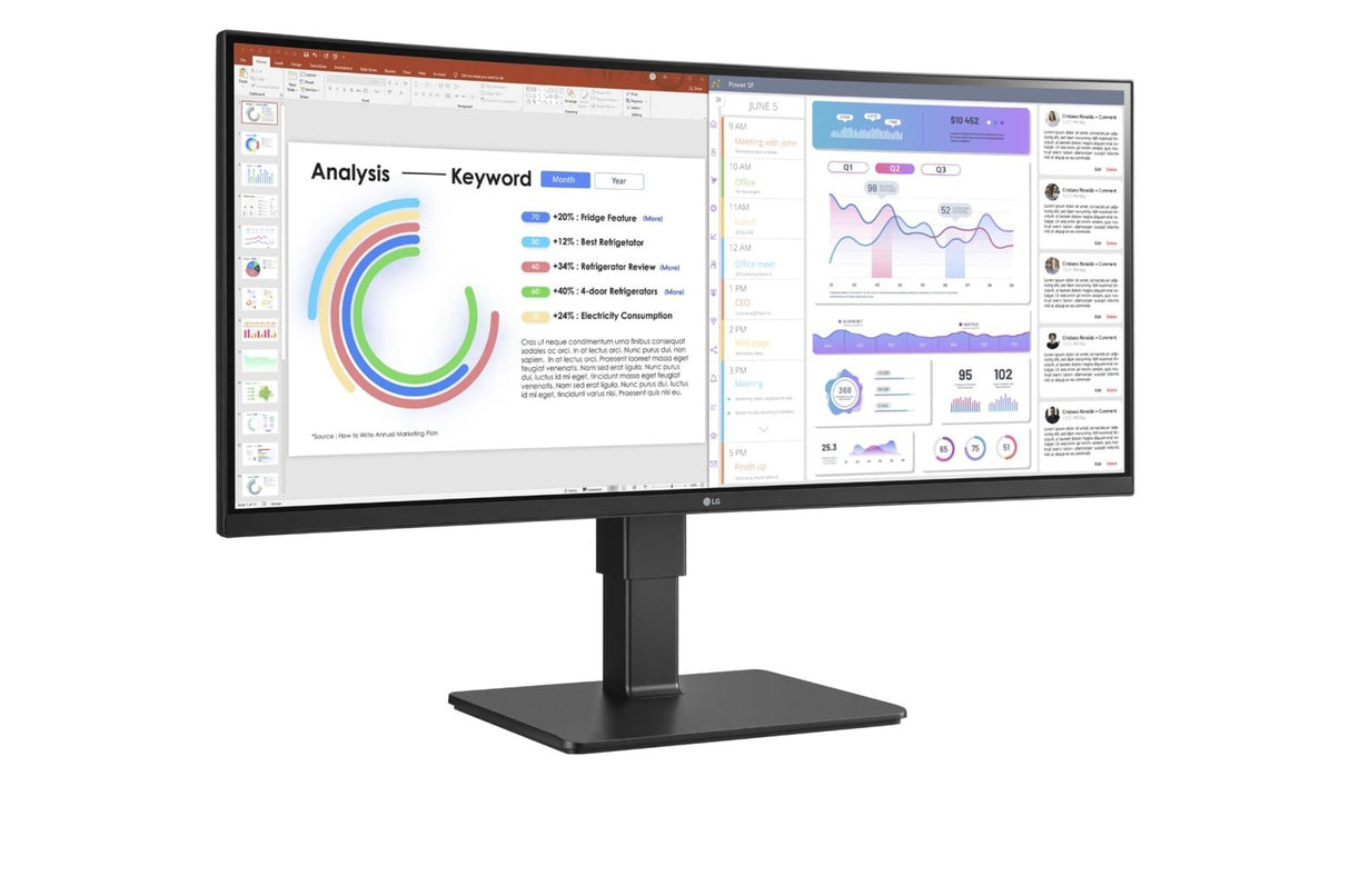EAN 8806091855275 - LG 34BQ77QB-B pantalla para PC 86,4 cm (34") 3440 x 1440 Pixeles UltraWide Quad HD LED Negro imagen 3