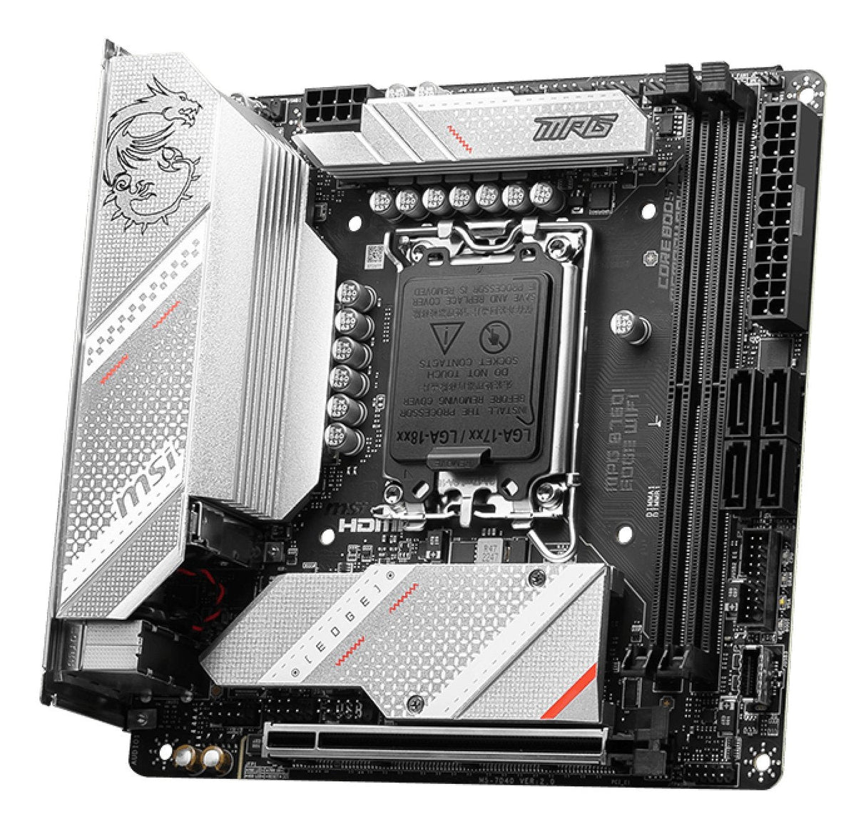 Placa Base Msi Mpg B760i Edge Wifi B760,S1700,Mitx,Intel