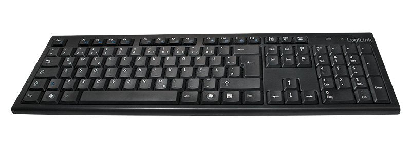 EAN 4052792003543 - LogiLink ID0104 teclado Ratón incluido Oficina RF inalámbrico QWERTZ Negro imagen 1