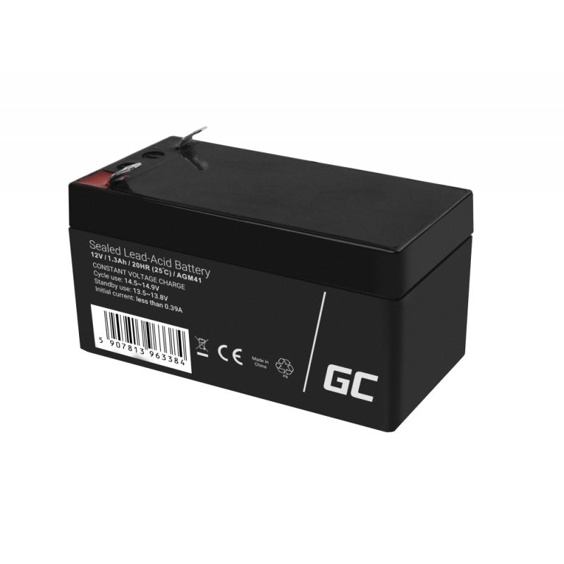 EAN 5907813963384 - Green Cell AGM41 batería para sistema ups Sealed Lead Acid (VRLA) 12 V 1,3 Ah imagen 11