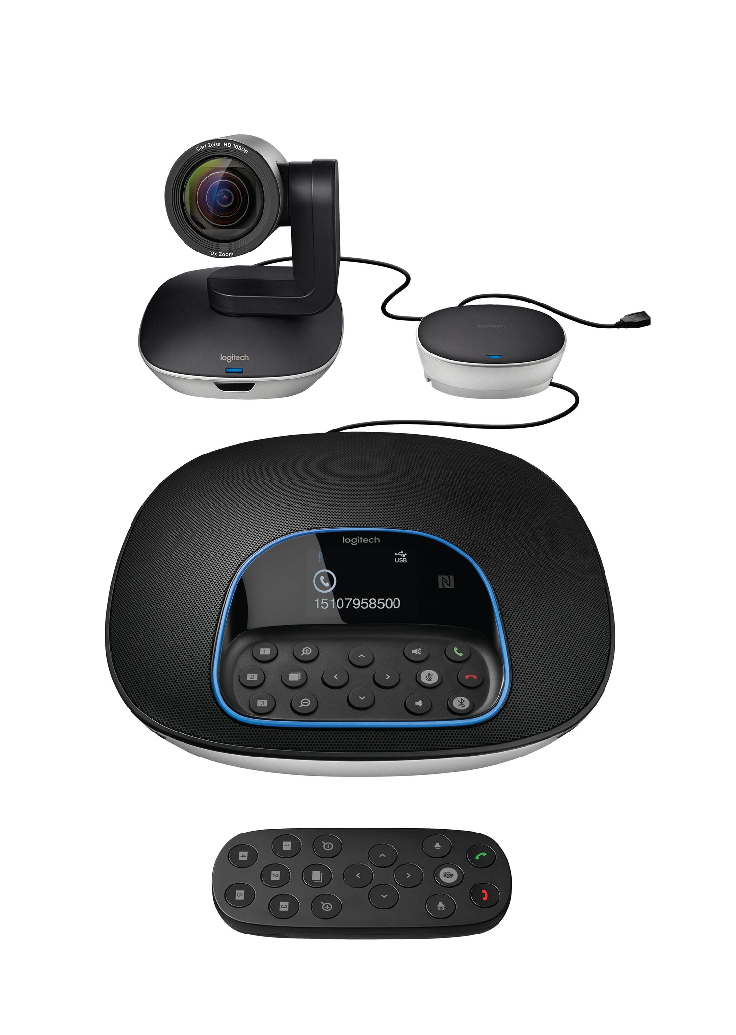 EAN 5099206062528 - Logitech 960-001057 sistema de video conferencia Sistema de vídeoconferencia en grupo imagen 1