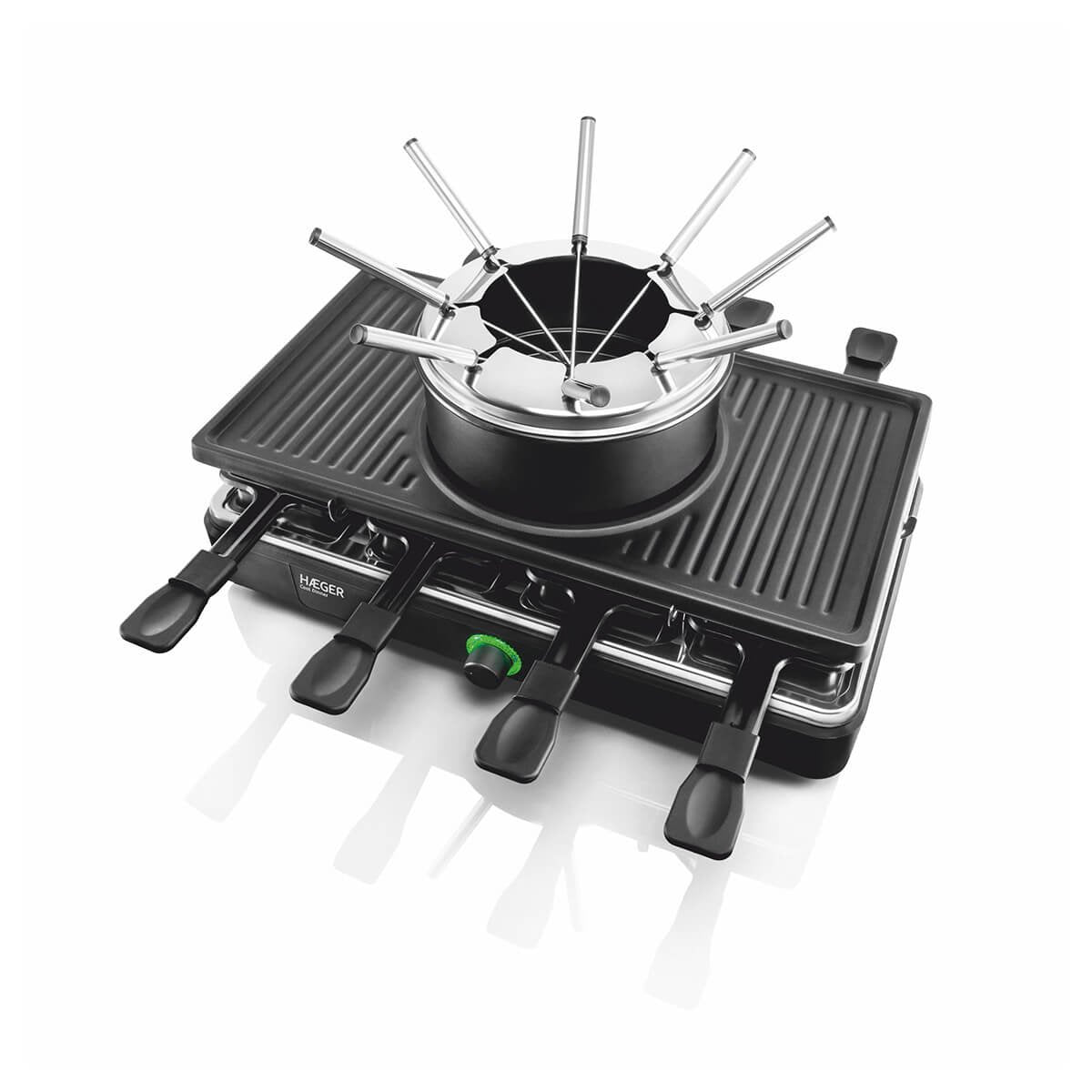 Haeger Gr-Frg.016a Fondue, Gourmet Y Wok 8 Personas(S)