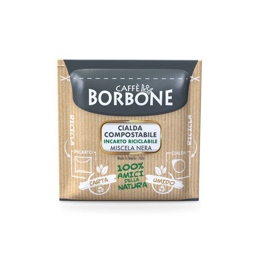 Caffè Borbone Miscela Nera 44mm Ese System Kaffee Pads 100 Piezas A 7,2 G