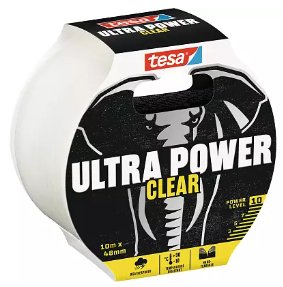 EAN 4063565106439 - TESA Ultra Power Apto para uso en interior Adecuado para uso en exteriores 10 m Polipropileno (PP) Transp imagen 1
