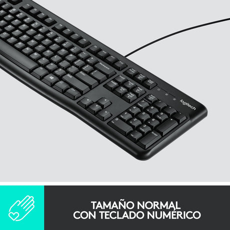 EAN 5099206020580 - Logitech 920-002550 teclado Ratón incluido USB QWERTY Español Negro imagen 10