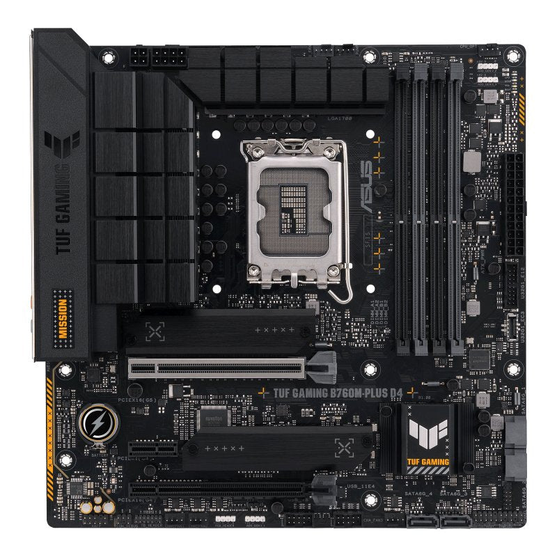 EAN 4711387005316 - ASUS TUF GAMING B760M-PLUS D4 Intel B760 LGA 1700 micro ATX imagen 1