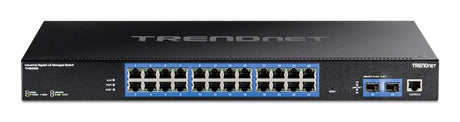 EAN 0710931162745 - Trendnet TI-RG262I switch Gestionado Gigabit Ethernet (10/100/1000) 1U Negro imagen 2