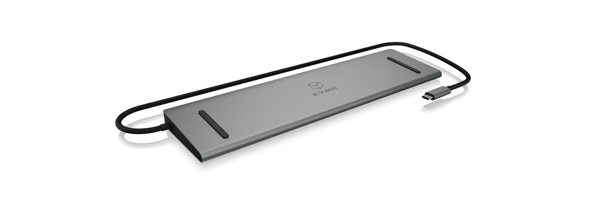 EAN 4250078169680 - ICY BOX IB-DK2106-C Alámbrico USB 3.2 Gen 1 (3.1 Gen 1) Type-C Antracita, Negro imagen 1