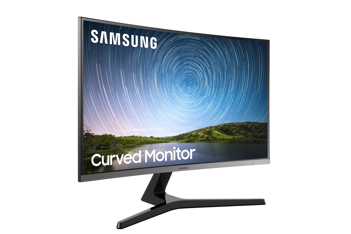 Samsung C27r500fhp 27" Curved Full Hd Led Azul, Gris