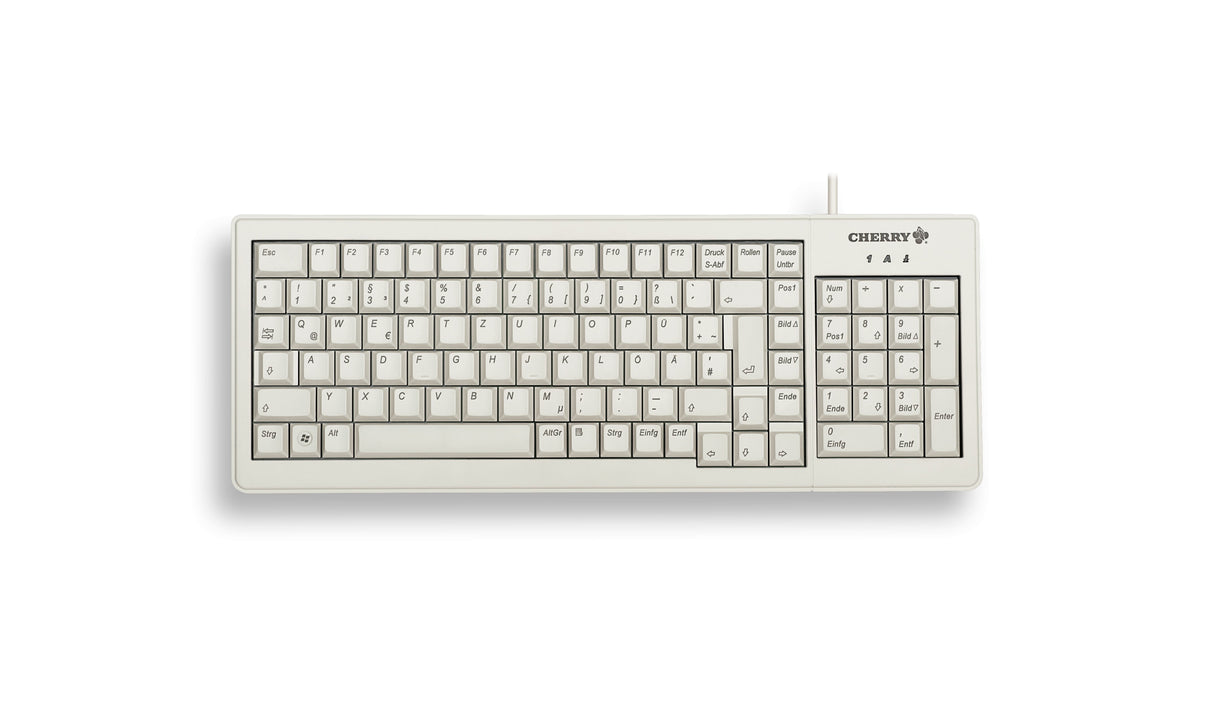 EAN 4025112071300 - CHERRY XS G84-5200 teclado Oficina USB + PS/2 AZERTY Francés Gris imagen 1