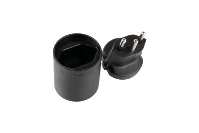 EAN 4066857003003 - Kabelmeister SKA-6002PS cambiador de género para cable Swiss mains plug type J Negro imagen 3