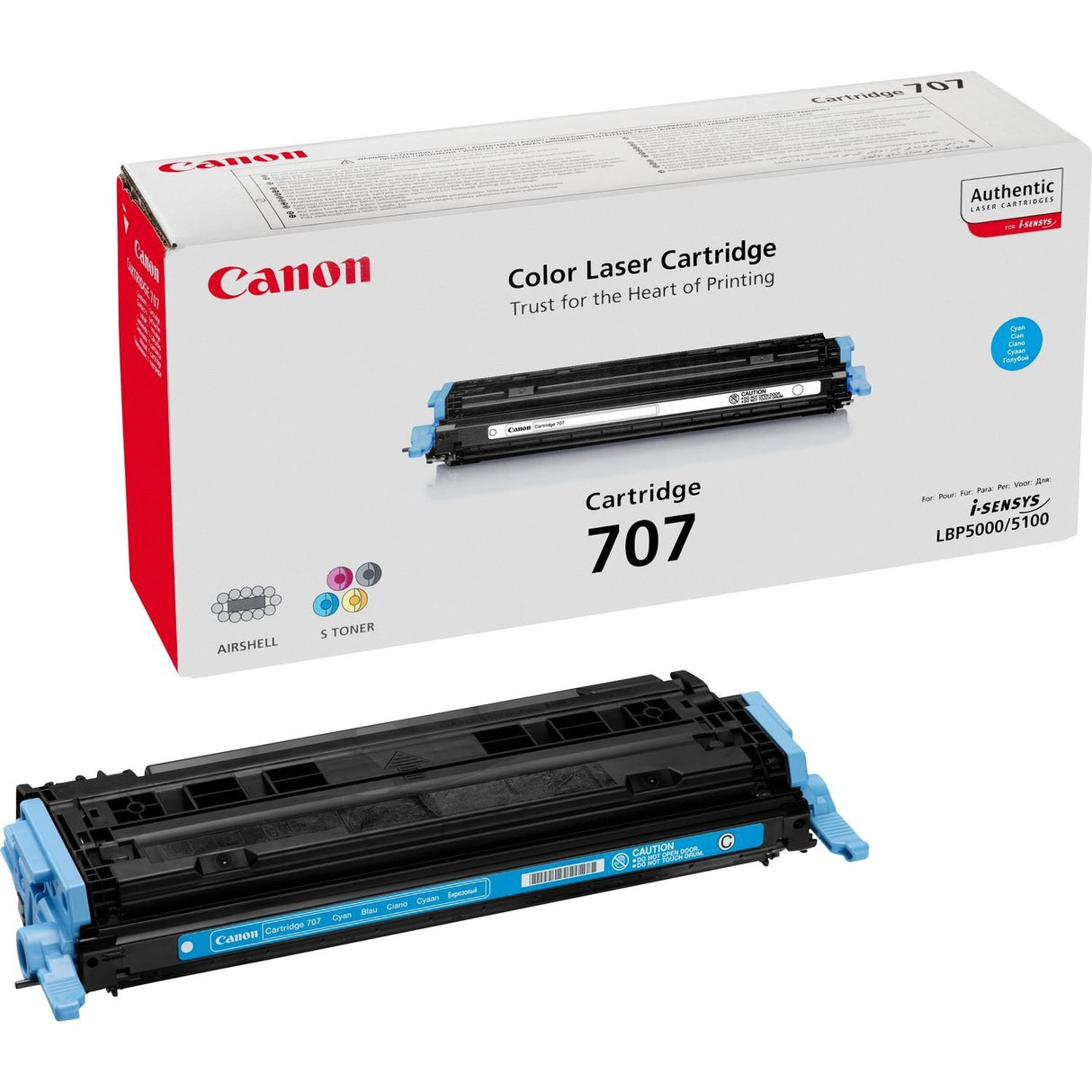 Toner Original Canon Cian Cl707c 2.000pag Lbp 5000 5100