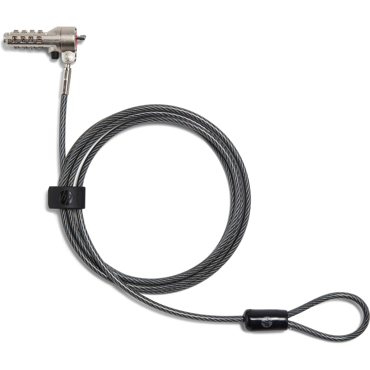 EAN 0196337975811 - HP Nano Combination Cable Lock cable antirrobo Acero inoxidable 1,83 m imagen 4