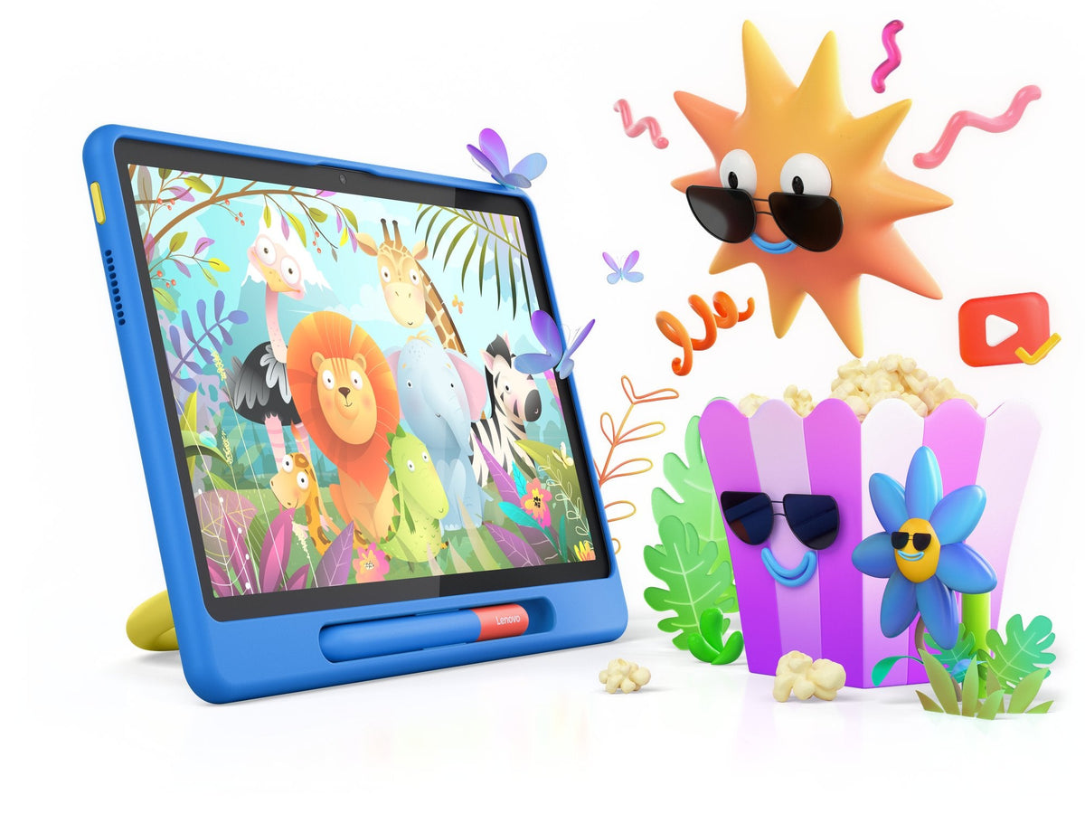 Lenovo Tab Fhd Tb311fu 128gb + Azul Kids Bumper