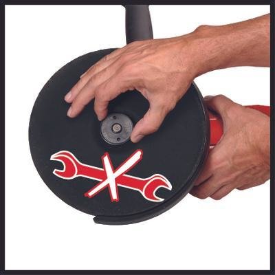 Amoladora Angular Inalámbrica Einhell Axxio 36/230 Q, 36v (2x18v)