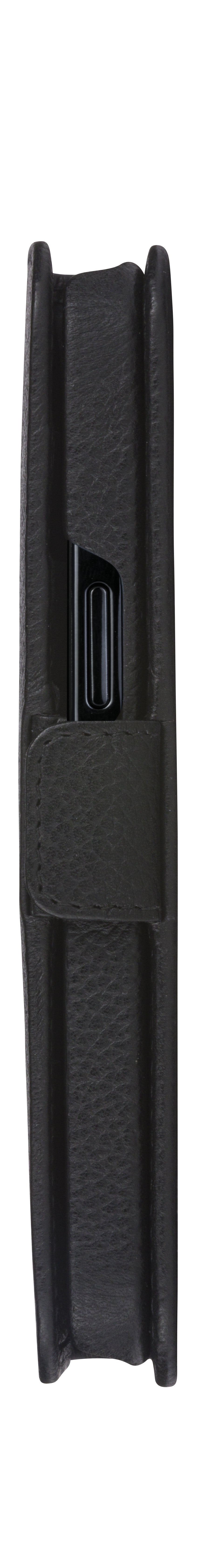 Dbramante1928 New York Funda Con Tapa Para Teléfono Móvil 2 En 1 Cuero Pebble De Grano Completo Negro Noche Para Apple Iphone 11 Xr