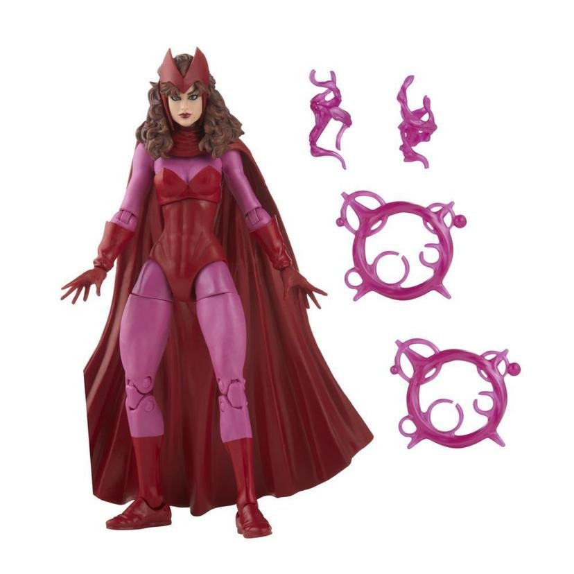 Figura Scarlet Witch Retro Marvel Legends 15cm