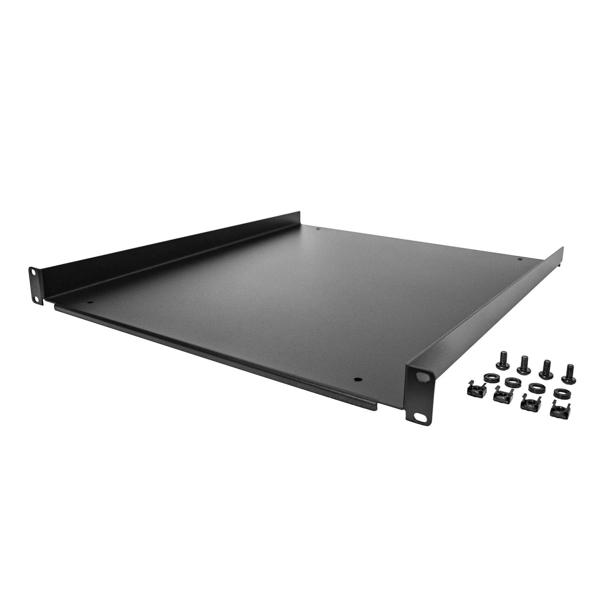 Startech.Com Estante 1u Para Armario Rack De Servidores Bandeja Universal Voladiza Para Montaje En Rack De 19" Capacidad De 25kg De 20" De Profundidad (Shelf-1u-20-Fixed-S) Estante Para Bastidor 1u 19"