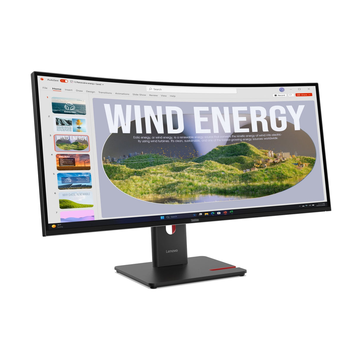 Thinkvision T34wd-40 Computer Monitor 86.4 Cm (34") 3440 X