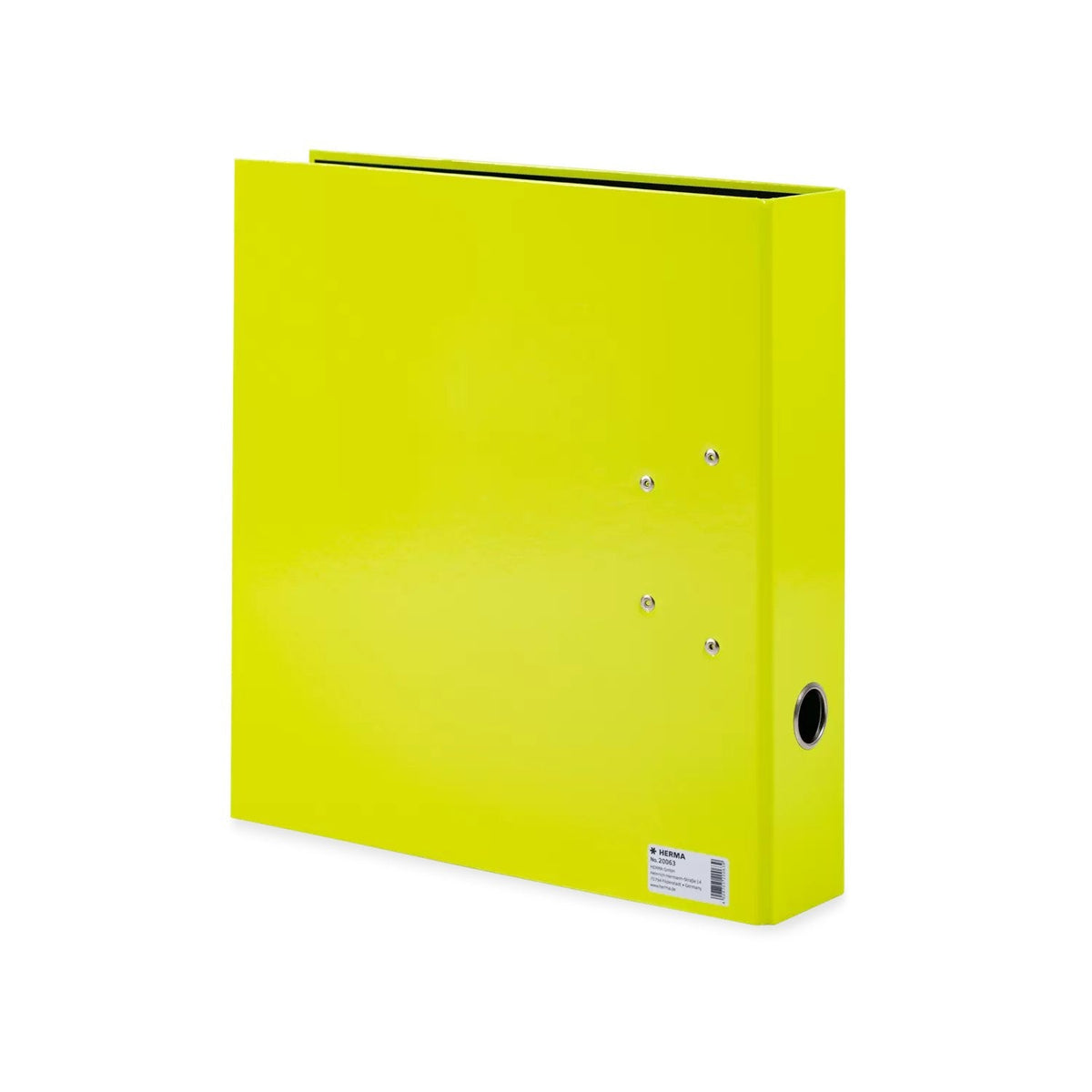 Herma Archivador A4 Cartón Neon Amarillo