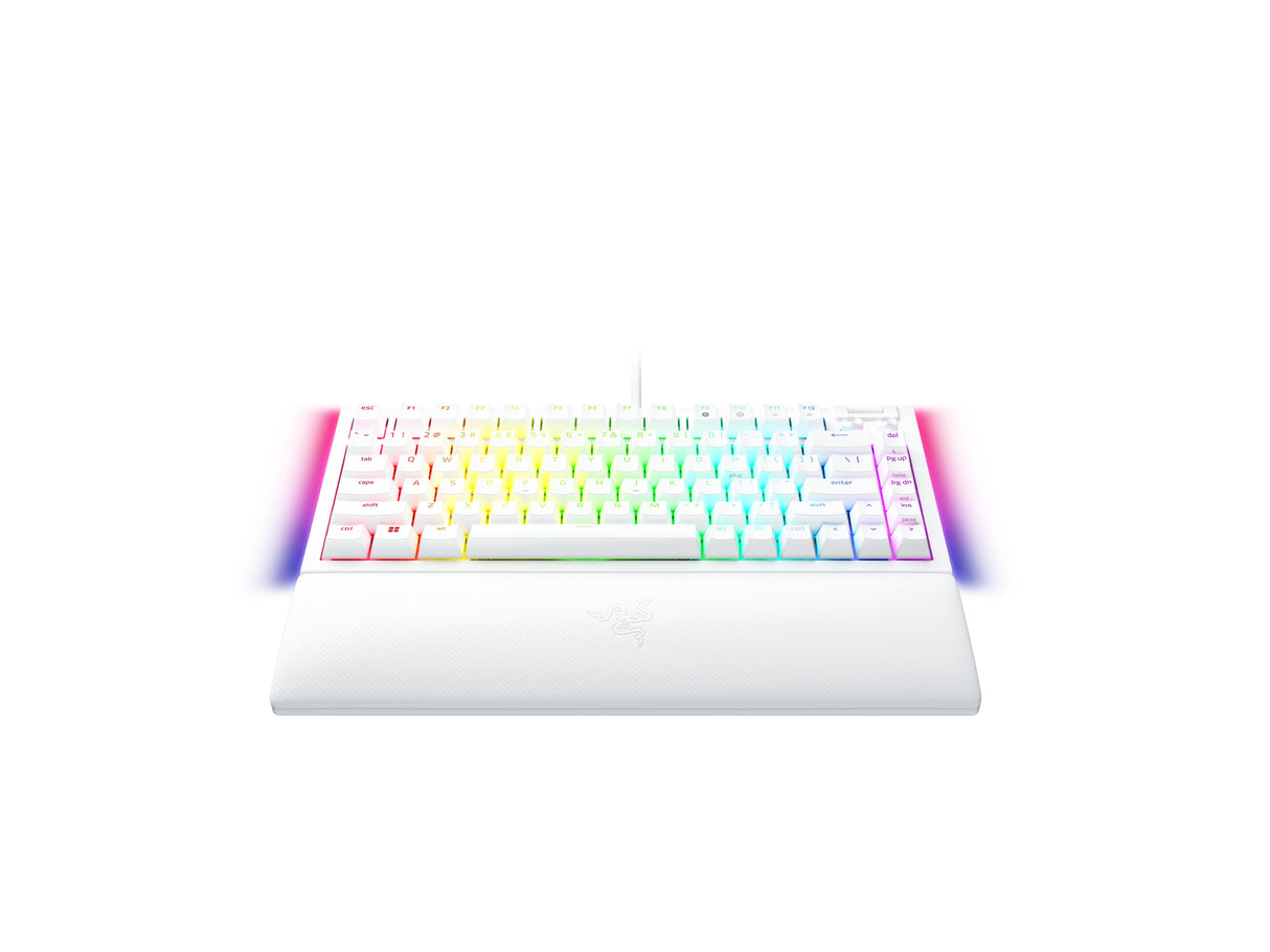 EAN 8887910072271 - Razer BlackWidow V4 75% teclado Juego USB QWERTY Inglés de EE. UU. Blanco imagen 2