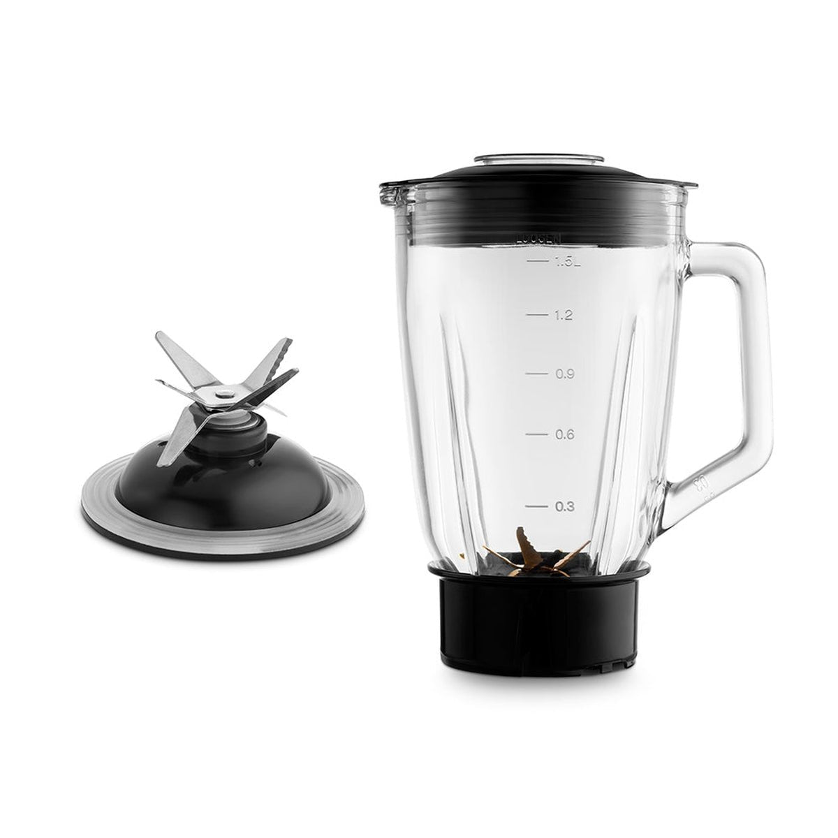 EAN 8422160057618 - Ufesa 70205761 licuadora 1,5 L Batidora de vaso 1500 W Negro, Blanco imagen 4