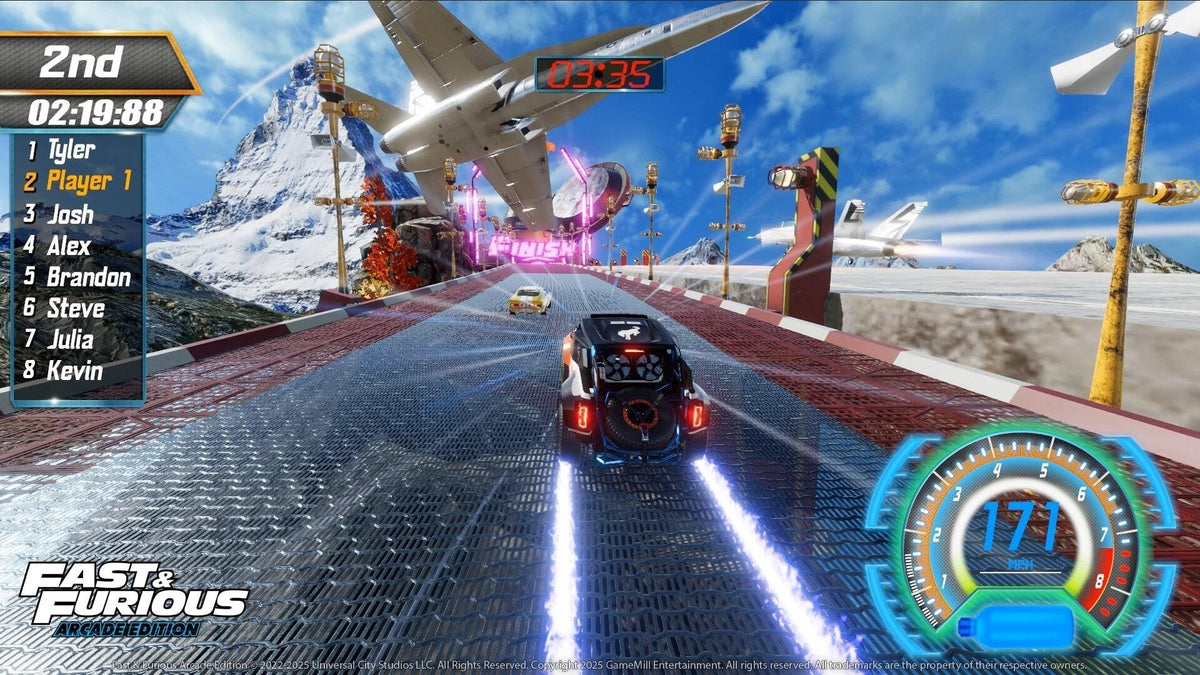 Juego Fast & Furious Arcade Switch