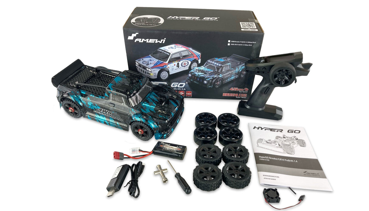 Amewi Hyper Go Breaker Prodrift 1.4 Modelo Controlado Por Radio Coche Motor Eléctrico 1:14