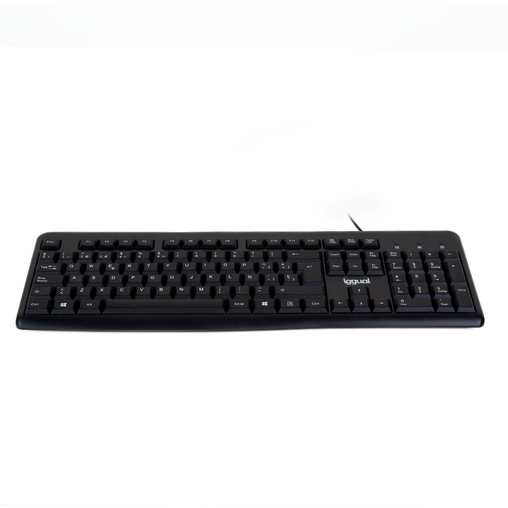 Iggual Teclado Estándar Ck-Basic2-105t Negro
