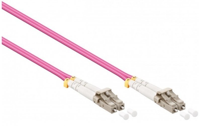Fiberpatchkabel Lc-Lc Om4 10,0m, 50/125, Multimode,