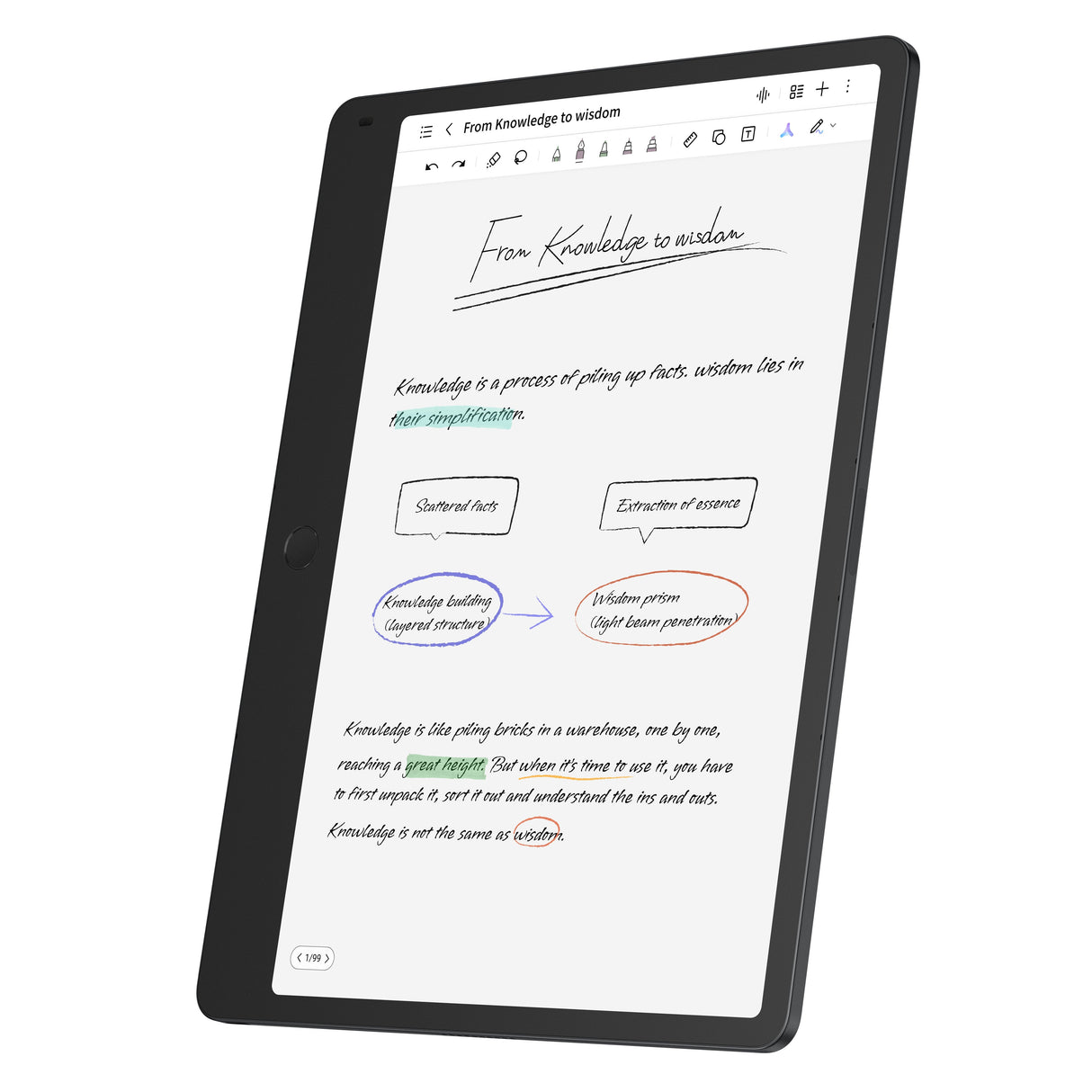 Tcl Tab Note A1 Nxtpaper+Funda+Pen