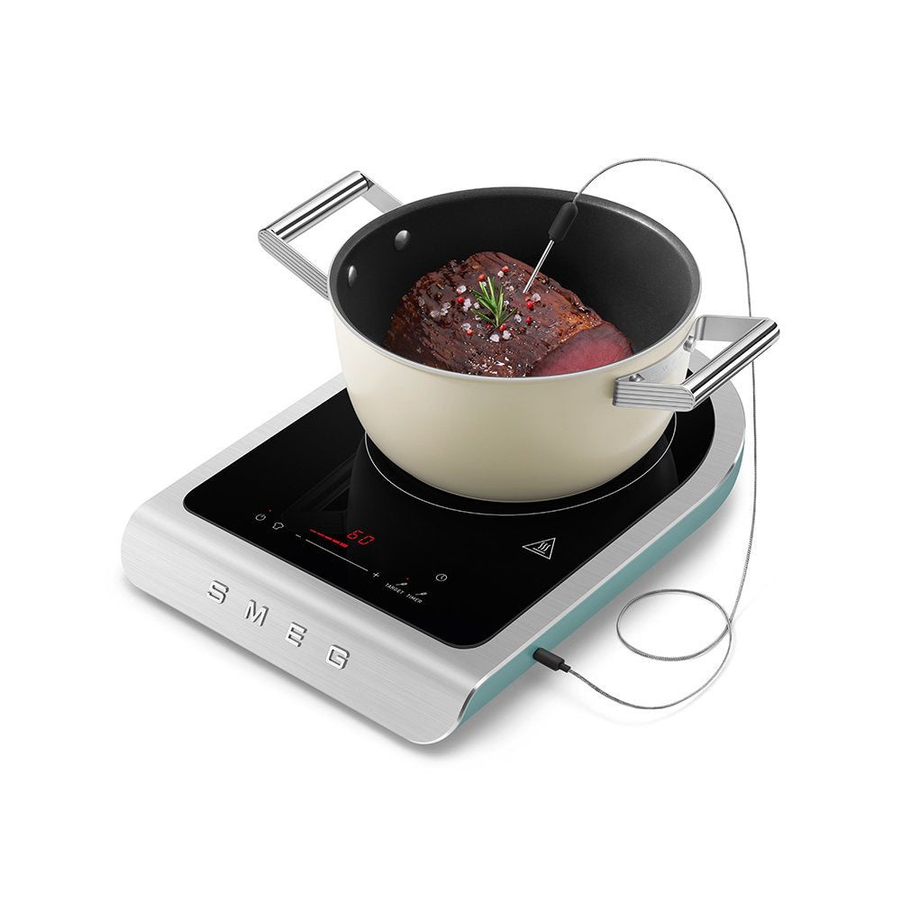 Smeg Portable Induction Cooker Emerald Green Matt Pic01egmeu