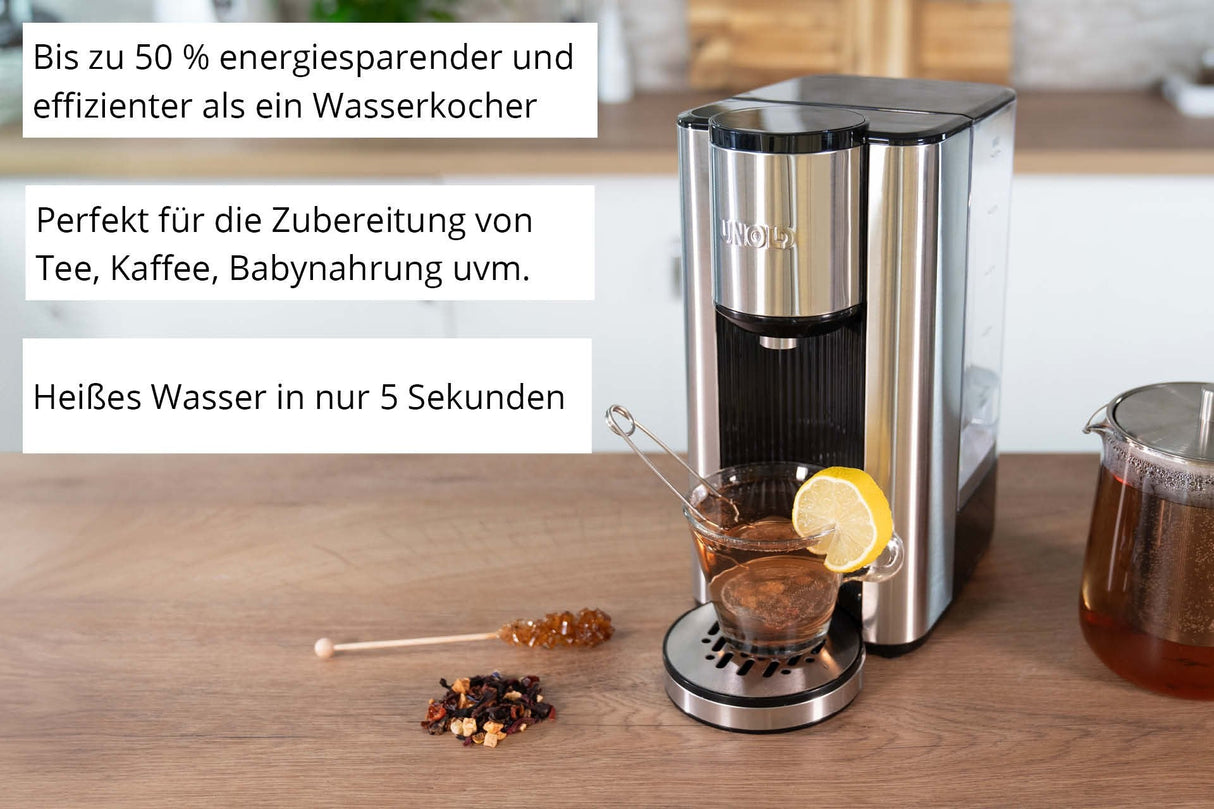 Hervidor Unold Ava 18615 De Agua Negro/Acero Fino