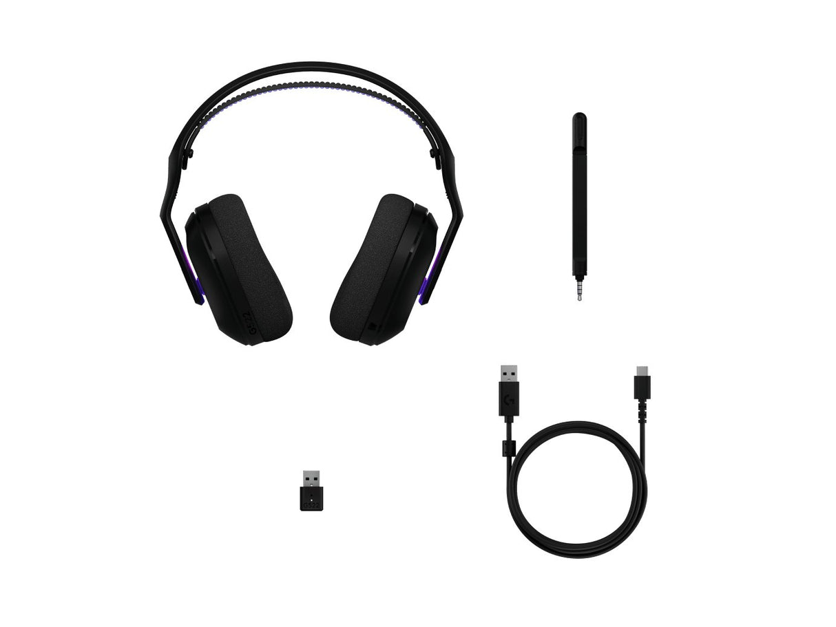 EAN 5099206131668 - Logitech G G522 Lightspeed Auriculares Inalámbrico Diadema Juego USB Tipo C Bluetooth Negro imagen 6