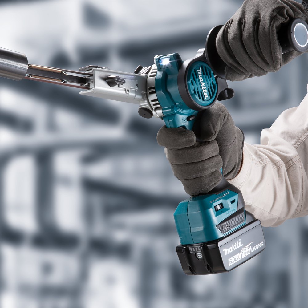 EAN 0088381728928 - Makita DBS180Z lijadora portátil Lijadora de detalles Negro, Azul imagen 14