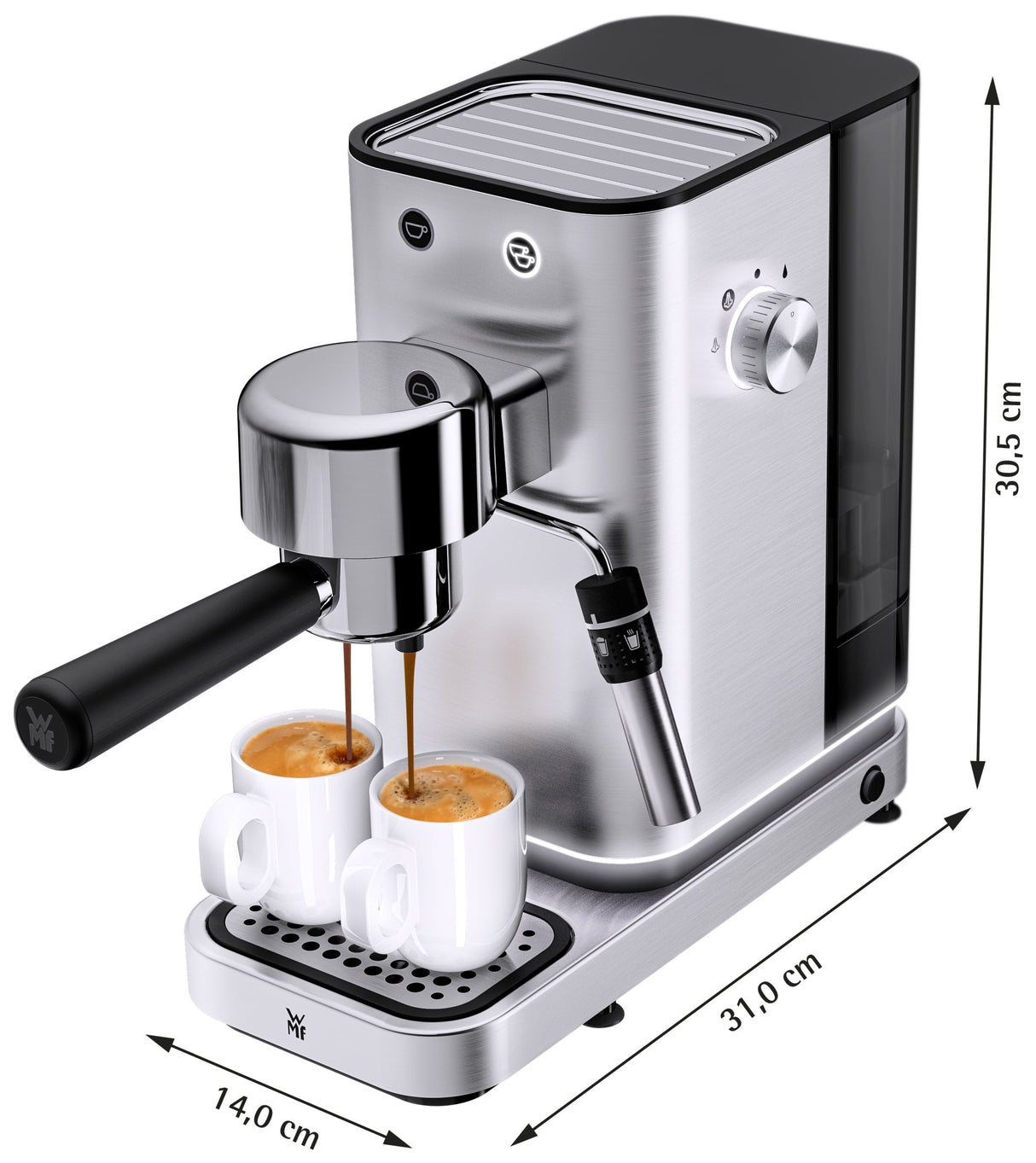 Wmf 0412360011 Lumero Siebträger Espressomaschine