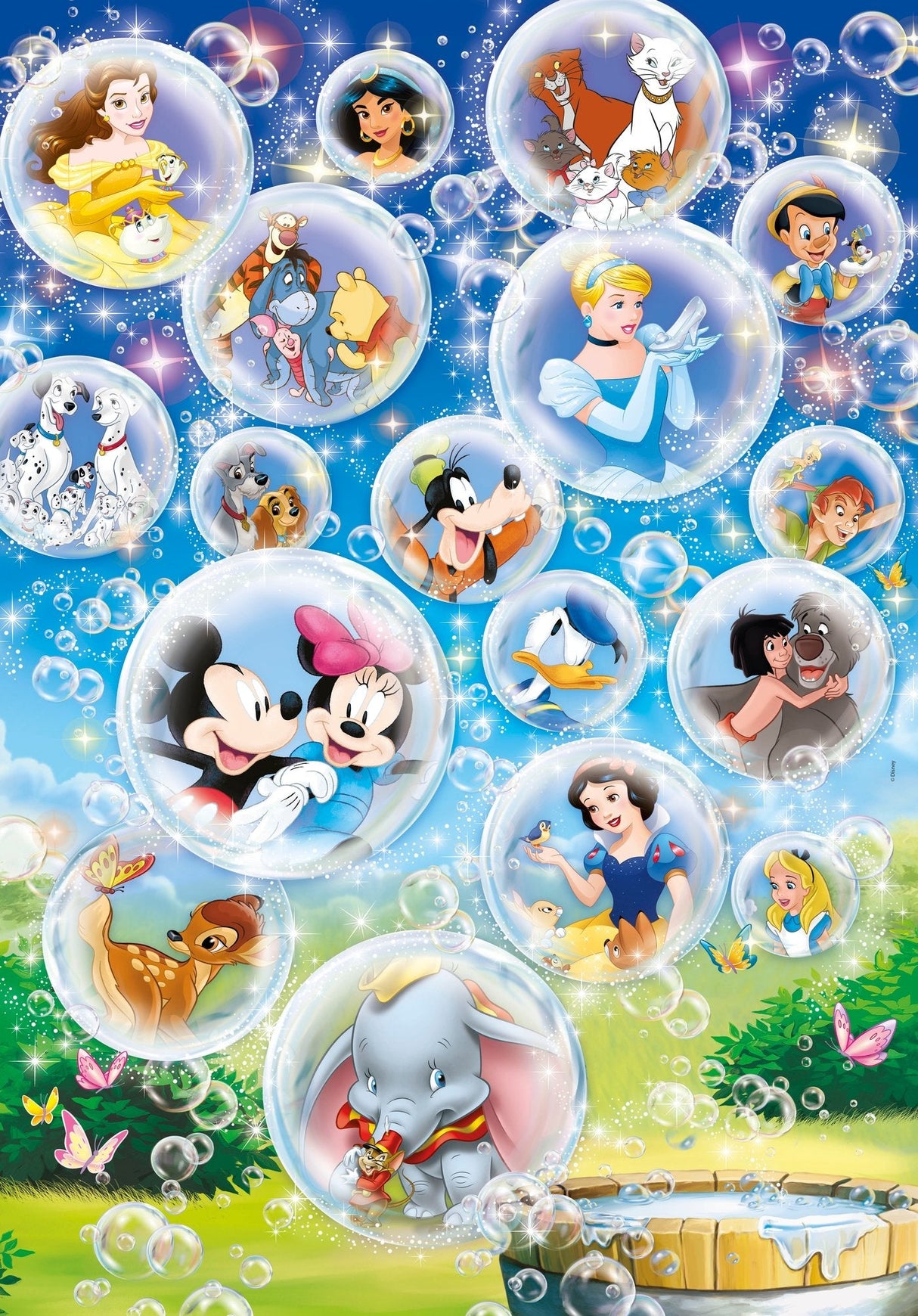 Puzzle Disney Classic 104 Piezas Magia En Cada Pieza